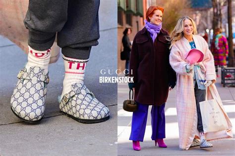 gucci birkenstocks|sarah jessica parker birkenstock.